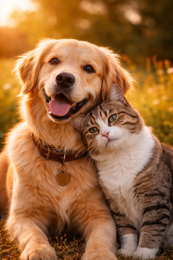 Chien en pleine santé, nourri naturellement
